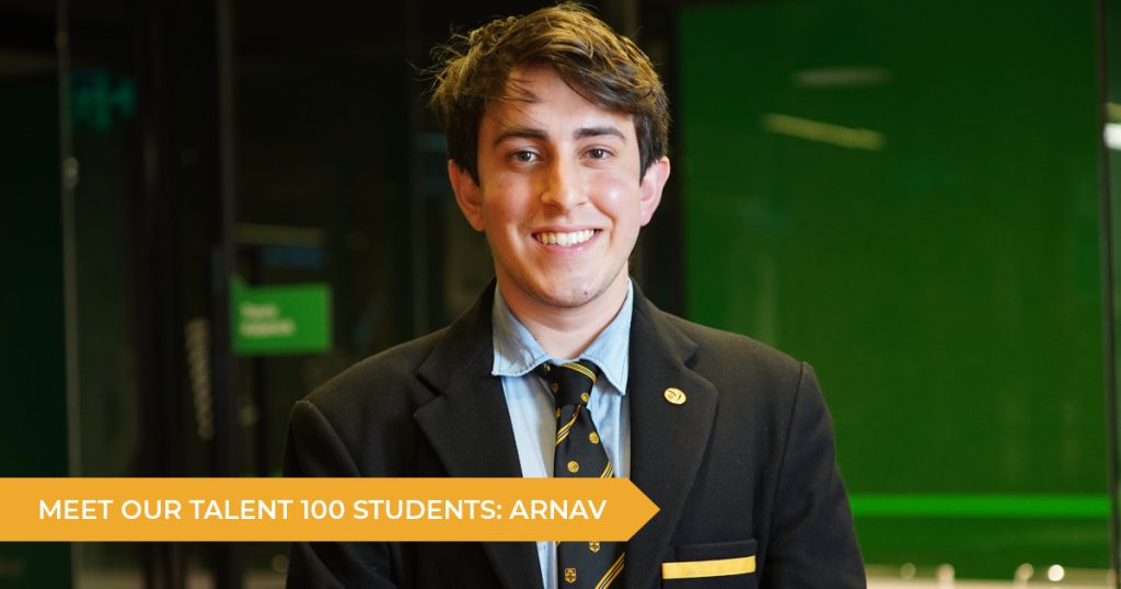 Meet our Talent 100 Student: Arnav