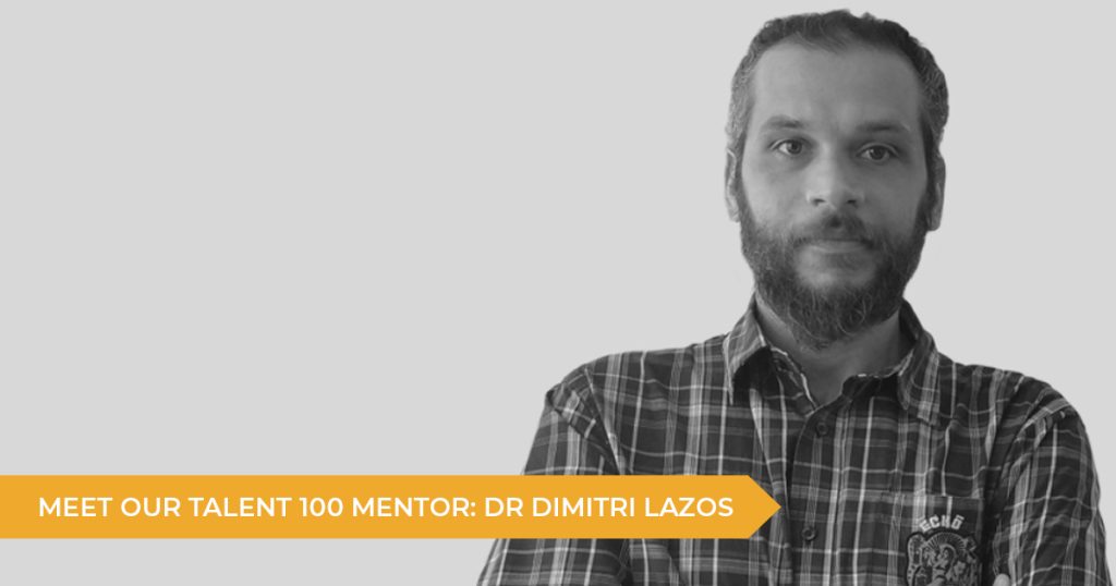 Meet Your Talent 100 Mentor: Dimitri Lazos