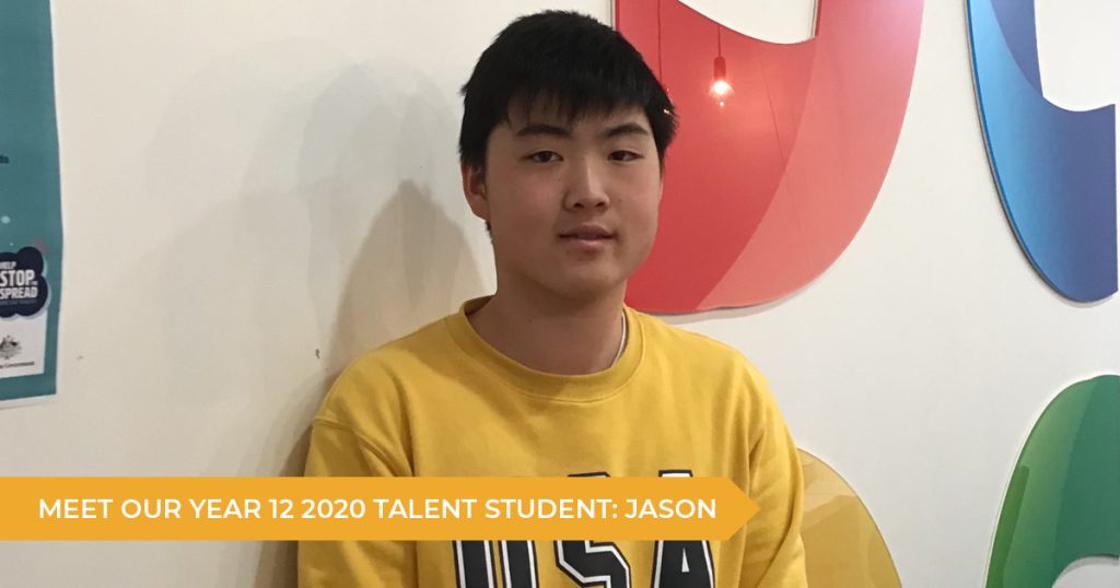 Meet our Talent 100 Student: Jason