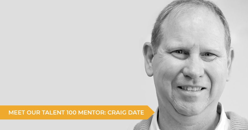 Meet Your Talent 100 Mentor: Craig Date