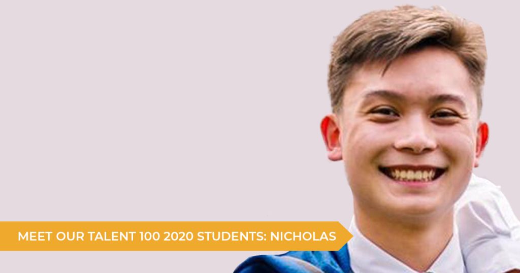 Talent's Year 12 Class of 2020: Nicholas Wijaya